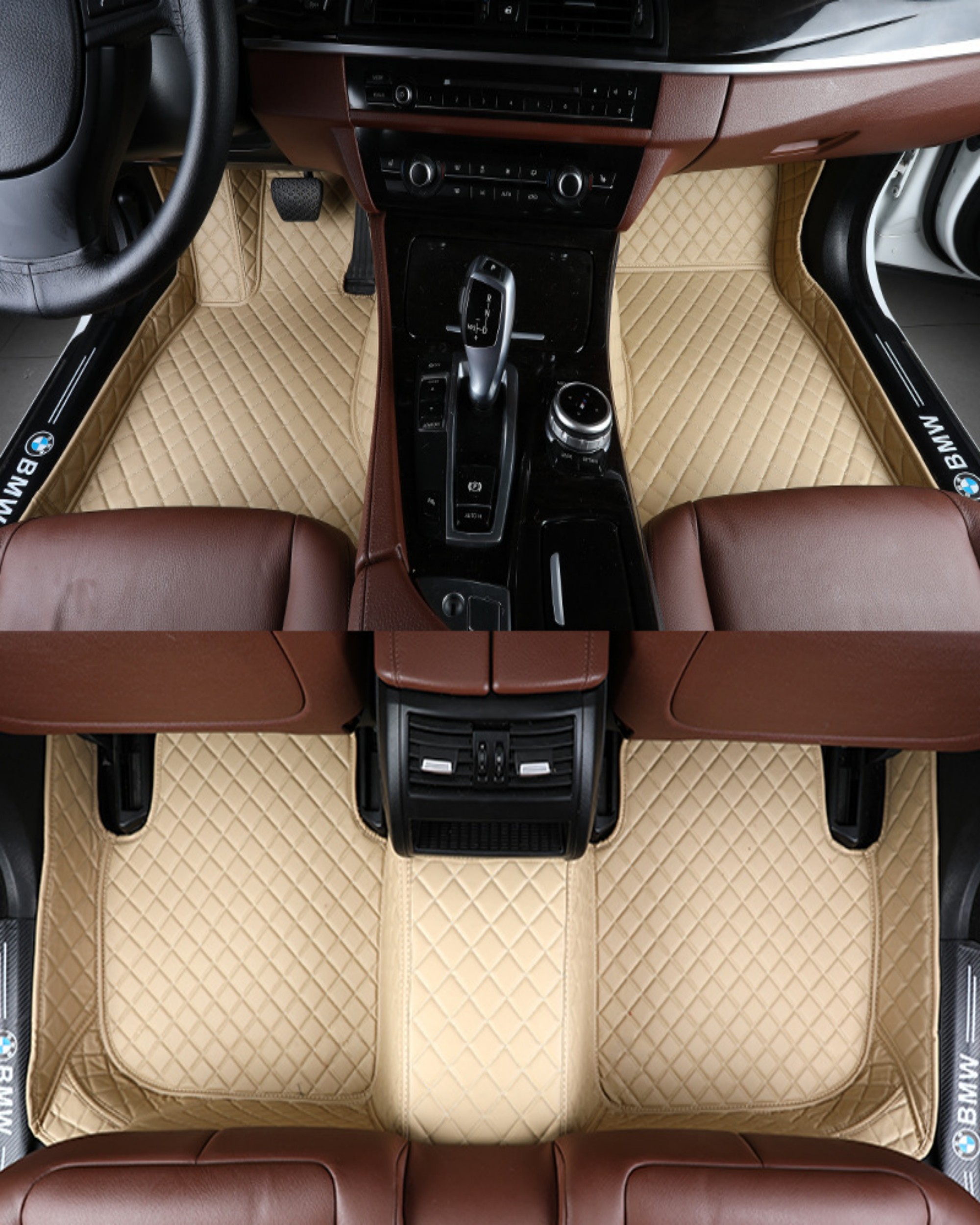 Beige NAPPA Leather Single layer