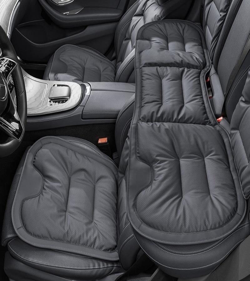 Premium black perforated breathable full car3-piece set