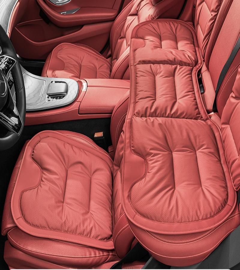 Volcano Red perforated breathable full car 3-piece set