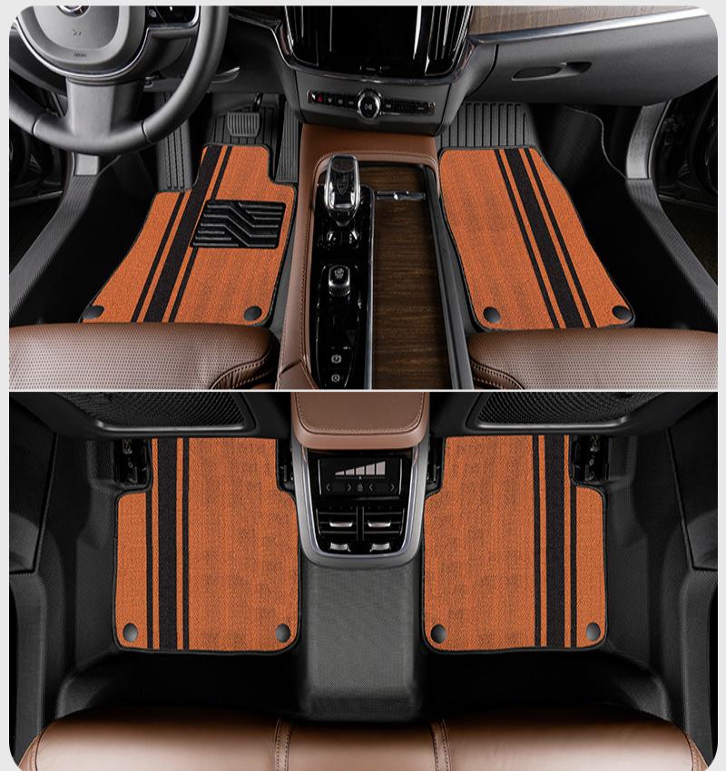 TPE with chenille FLOOR MATs